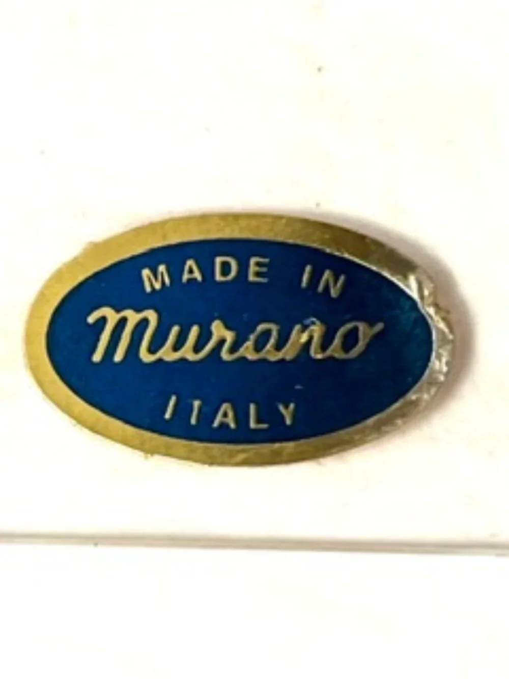 Murano Glass Twisted Rope Photo Frame, Made in Italy
